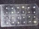 Brinco peq. Ponto de strass
